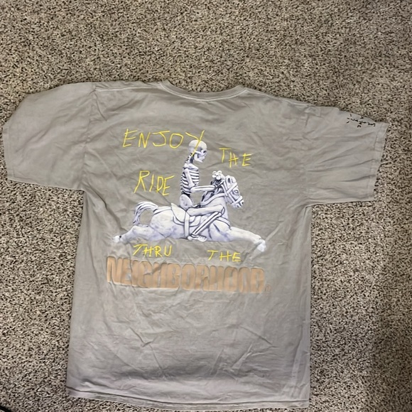 Travis Scott Cactus Jack x Neighborhood Carousel T-shirt - Picture 2 of 3